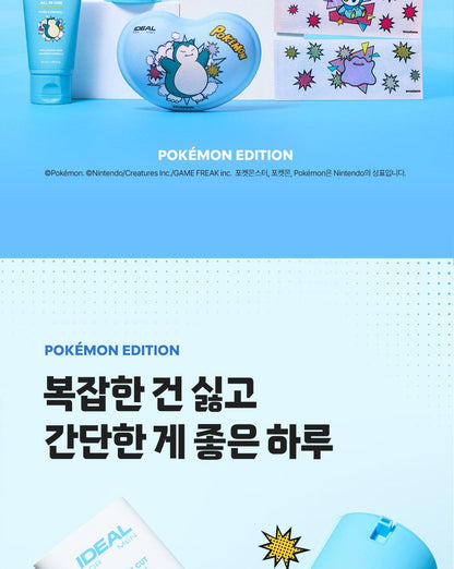 IDEAL FOR MEN - Fresh All-in-One 150ml + 50ml + Snorlax Mouse Wrist Rest (Pokémon Collaboration)