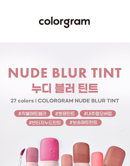 COLORGRAM - Nude Blur Tint (27 Colors) + Unreleased Color Mini Tint