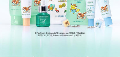 BRINGGREEN - Zinc Teca Trouble Serum 25ml x 2ea + Pokémon Cooler Bag (Pokémon Collaboration)