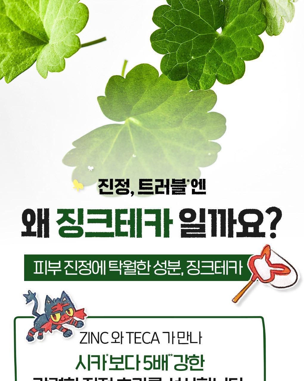 BRINGGREEN - Zinc Teca Trouble Serum 25ml x 2ea + Pokémon Cooler Bag (Pokémon Collaboration)