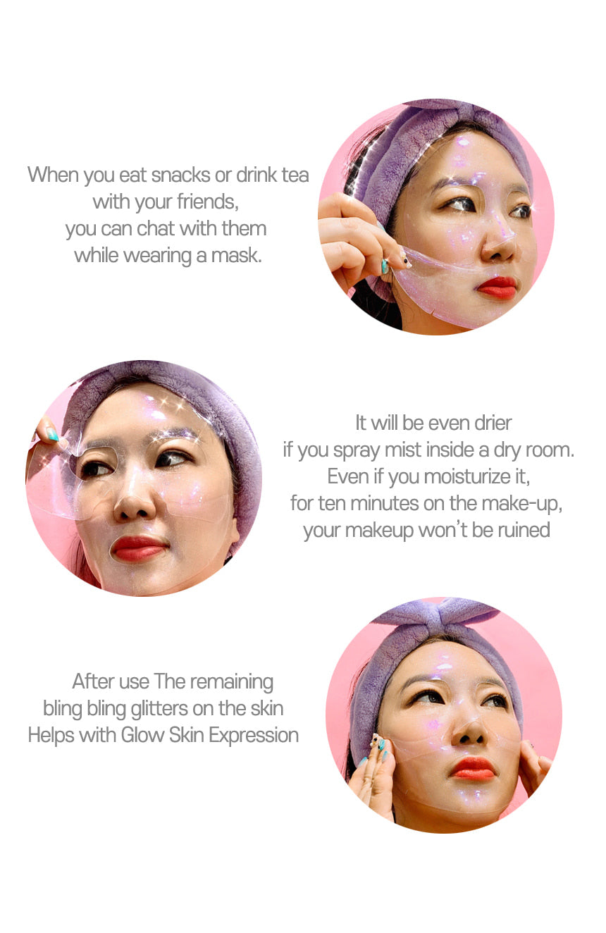 LALARECIPE - Glow Face Moisture Mask
