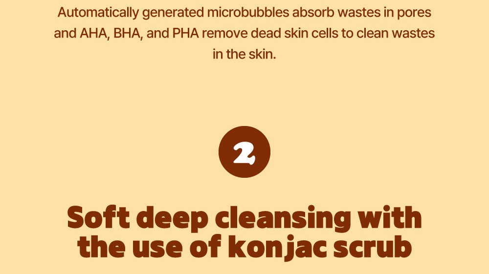 LALARECIPE - Yuzu Self-Foaming 3-in-1 Peel Cleanser